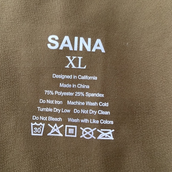 Saina brand  size XL. Color Olive - Picture 14 of 14